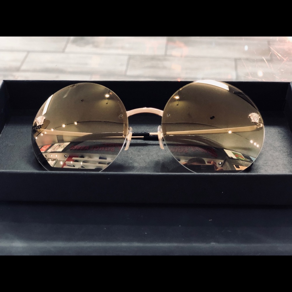 Authentic Versace 2176 Gold/Gold